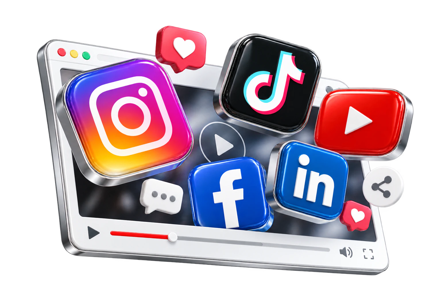 Social media platform and content composition.